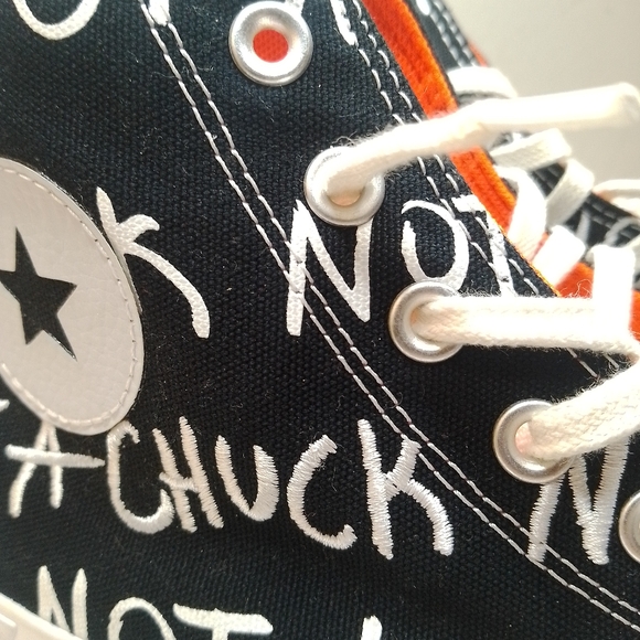* READ DESC* Converse Unt1tl3d Men's High-top Sneakers "NOT A CHUCK" - Picture 9 of 11